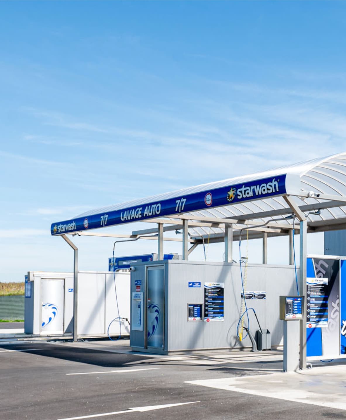 La station de lavage de Box 62